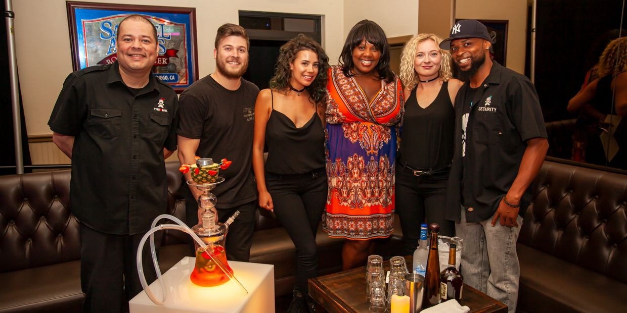 The Mob Squad team at an event